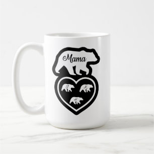 Mama Bear Family Coffee Mug