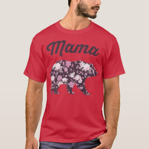 Mama Bear Floral Mothers Day Premium1270 T-Shirt