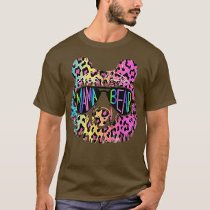 Mama Bear Funny Sunglass Graphic Tees Best Mum Of