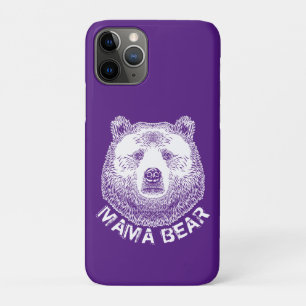 Mama Bear, Hand Drawn Illustration iPhone 11 Pro Case