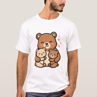 Mama Bear Hugging Cubs — Mothers Day Shirt
