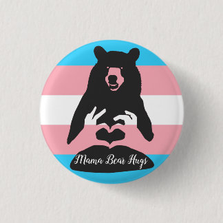 Mama Bear Hugs 3 Cm Round Badge