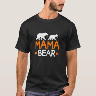 Mama Bear Leukaemia Mum Of A Leukaemia Warrior Mum T-Shirt