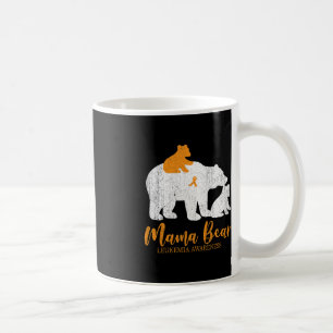 Mama Bear LEUKEMIA Awareness For Women Men Coffee Mug