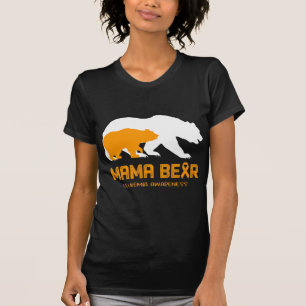 Mama Bear LEUKEMIA Awareness  For Women Men   T-Shirt