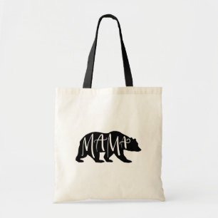 Mama Bear Modern Graphic and Typography   Tote Bag