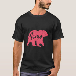 Mama Bear Mother Mum Birthday Christmas T-Shirt