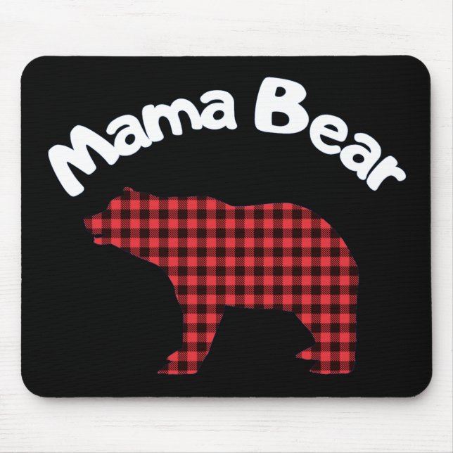 Mama Bear Mouse Mat (Front)