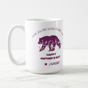 MaMa Bear Mug with Name - Happy Mother's Day Gift