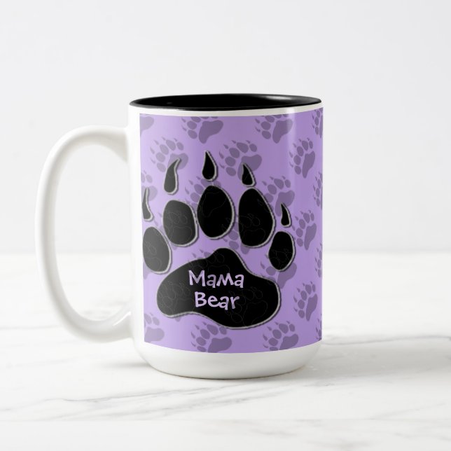 Mama Bear Mum Family Mug (Left)