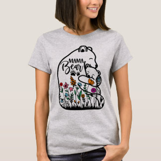 Mama Bear Mum Tshirt. T-Shirt
