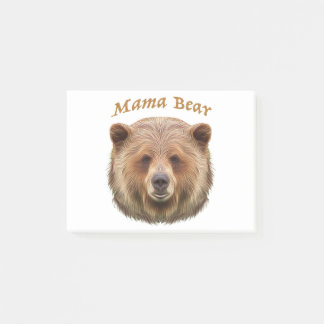 Mama Bear Post-it Notes