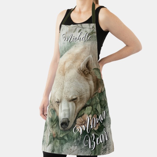 Mama Bear’s Woodland Kitchen Apron (Insitu)