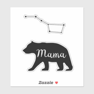 Mama Bear Sticker.