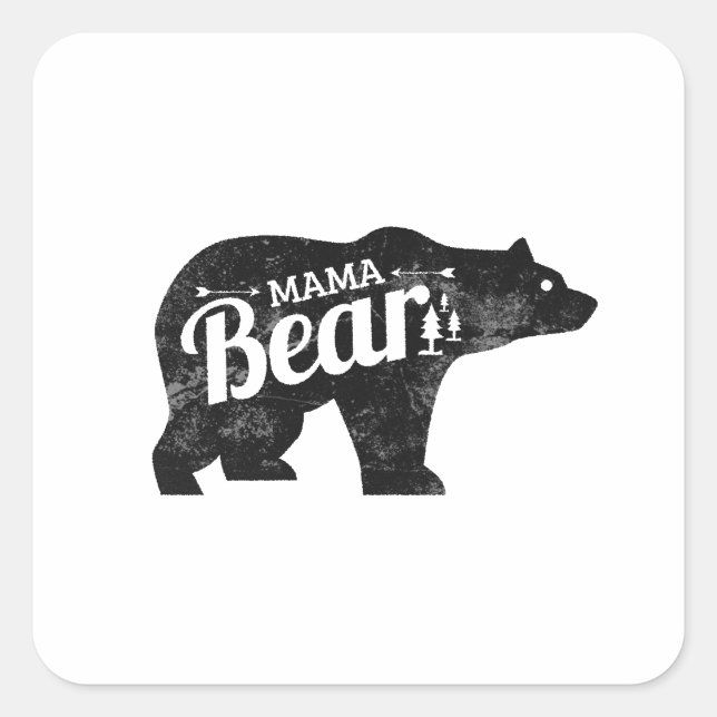 Mama Bear Sticker Decal (Front)