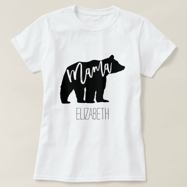 Mama Bear T-Shirt (Design Front)