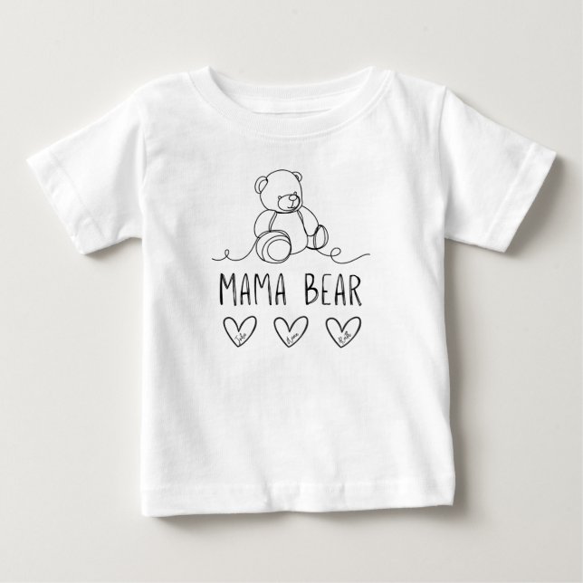 Mama bear T-Shirt (Front)
