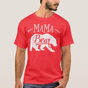 Mama Bear TMothers Day Family Matching Couple Wome T-Shirt