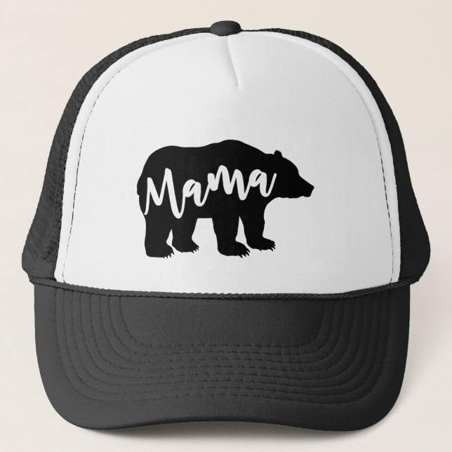 Mama Bear Trucker Hat (Front)