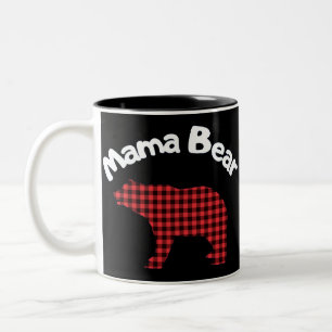 Mama Bear Two-Tone Coffee Mug