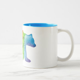 Mama Bear Watercolor Family Pride Mug