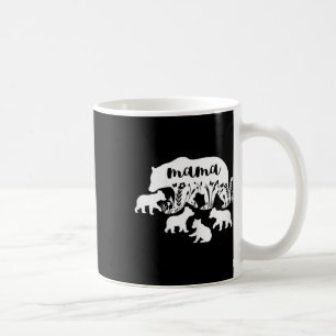 Mama Bear With 4 Cubs Mothers Day Mum Pregnancy An Coffee Mug