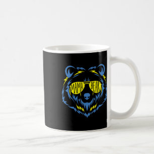 Mama Bear World Down Syndrome Awareness Day T21 Coffee Mug