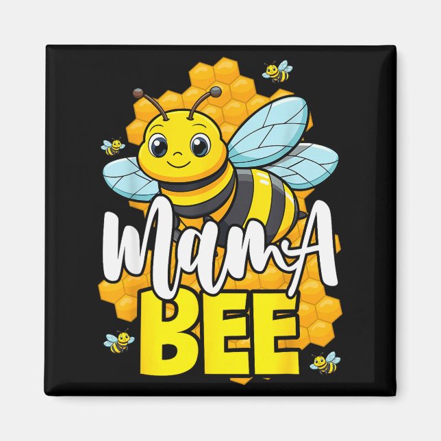Mama Bee Family Bee First Bee Day Outfits  Magnet (Front)