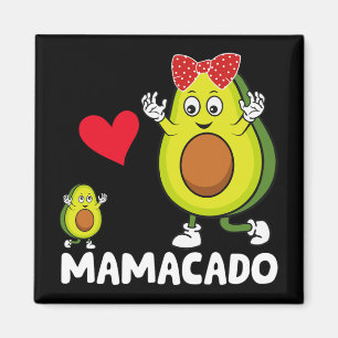 Mama Best Mum Avocado Mamacado Happy Mothers Day Magnet