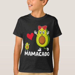 Mama Best Mum Avocado Mamacado Happy Mothers Day  T-Shirt