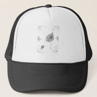Mama Bird and Baby Bird Trucker Hat