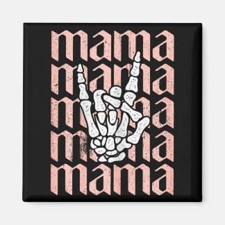 Mama birthday, mama rock and roll gifts, happy magnet