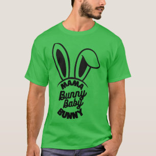 Mama bunny baby bunny gift idea mum 2 T-Shirt
