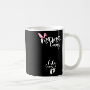 Mama Bunny Baby Easter Day Cute Coffee Mug