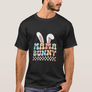 Mama Bunny Shirt Mum Womens Pregnancy Matching Fam