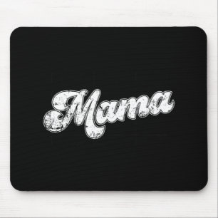 Mama Chequered Vintage Mothers Day Mum Women 1 Mouse Mat