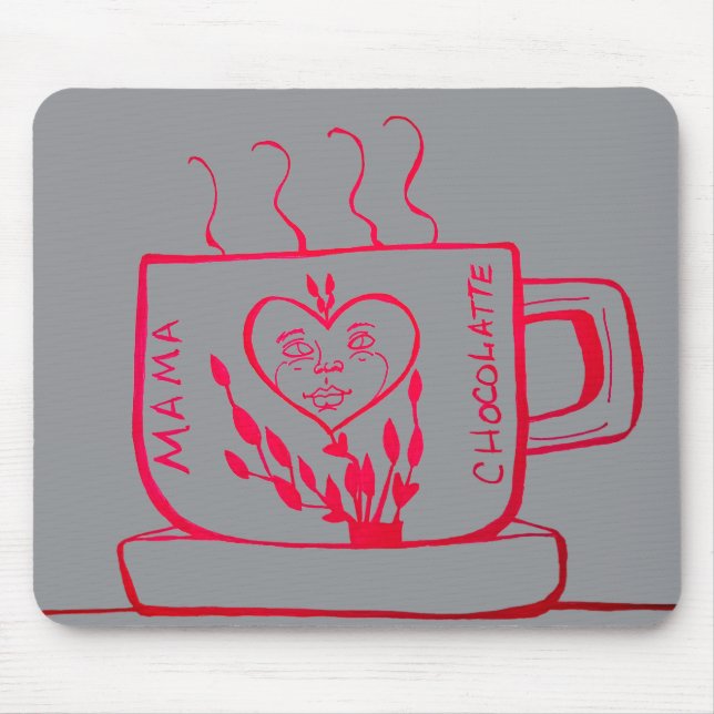 Mama Chocolatte Mouse Mat (Front)