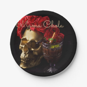 Mama chola paper plate