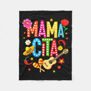 Mama cita cinco de mayo  fleece blanket