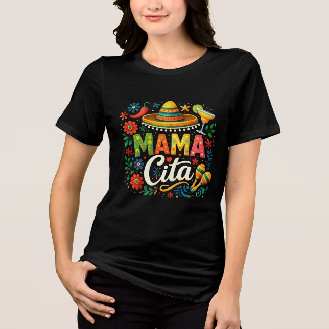 Mama Cita Tri-Blend Shirt (Front)