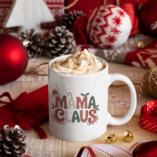 Mama Claus Christmas Coffee Mug