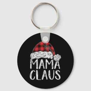 Mama Claus Christmas Costume Gift Santa Matching F Key Ring
