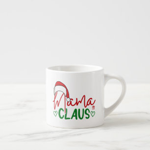Mama Claus Christmas Design-60094 Espresso Cup