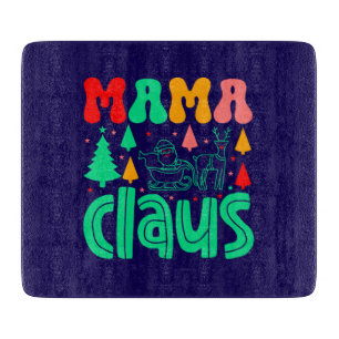 Mama Claus Christmas Design-60097 Cutting Board