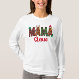 Mama Claus, Christmas Mama T-Shirt