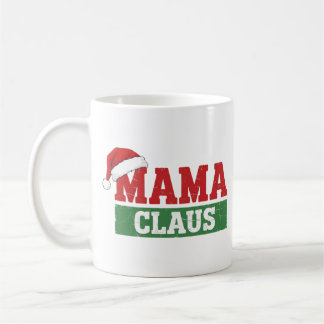 Mama Claus Retro Christmas for Mum Coffee Mug