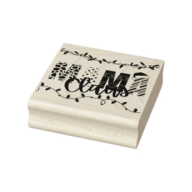 Mama Claus Rubber Stamp (Stamp)