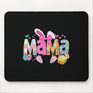 Mama Coquette Bow Bunny Easter Funny Mum Mummy Hap Mouse Mat