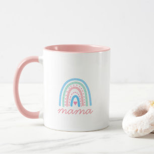 Mama Cute Rainbow Coffee Mug