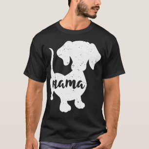 Mama Dachshund Dog Lover Fur Mum Mothers Day  T-Shirt